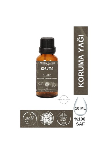 Minia Bahçe Koruma Guard Uçucu Yağ Karışımı %100 Saf 10 ML