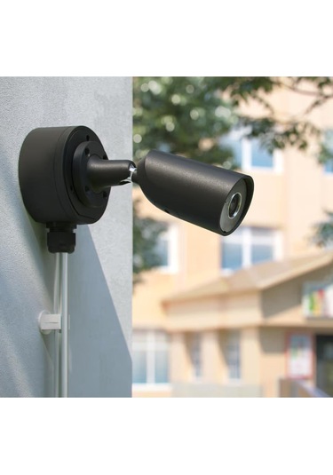 Ajax Bulletcam 5 Mp/2.8 Mm Kablolu Aı Destekli Güvenlik Ip Kamerası Siyah