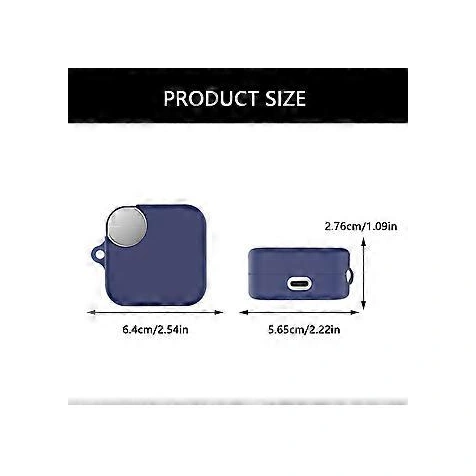 Esnek Darbeye Dayanıklı Kılıf Kulaklık Koruma Kılıfı Toz Geçirmez Koruma Yıkanabilir Silikon Kılıf Cmf Buds 2 Siyah Siyah İçin Uygundur