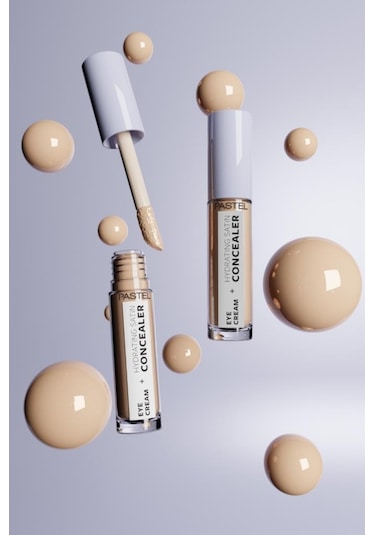 Pastel Eye Cream + Hydrating Satın Concealer 66 Deep Medium