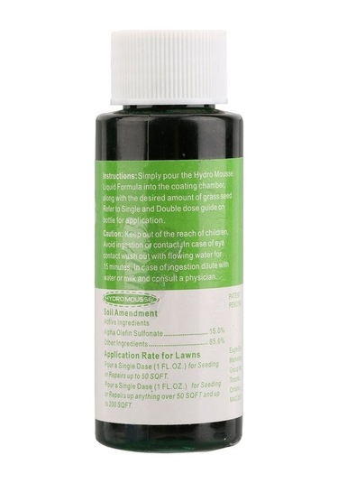 Ulzyvf Lebihmurah 5145 Hydro Mousse Sıvı Çim Tohumu Süper Opsiyonel Yağmurlama Plastik Sulama Kabı