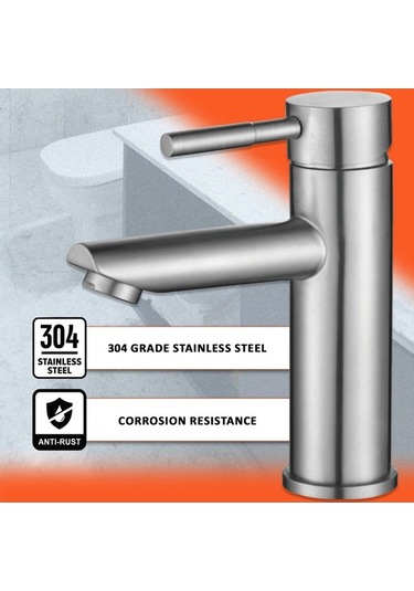 Maoyaya Çelik Tek Kollu İnox Soğuk/sıcak Su İnox