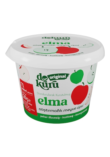 Dokuru Elma Kuru Meyve Cipsi 25 G