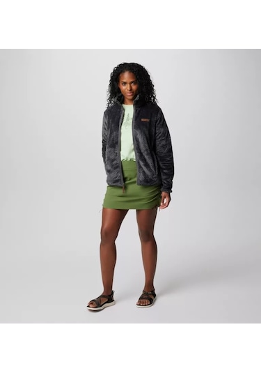 Columbia Al1086 Fire Side Iı Sherpa Fz Kadın Polar Ceket 1819791011 Siyah