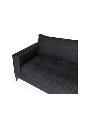 Cosmo Üçlü Koltuk Keten Gri Antrasit