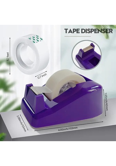 Zhanglei001 Mor Rulo Bant Dispanseri: Taşınabilir, Kullanımı Kolay Ev Ofis Hediye Diğer