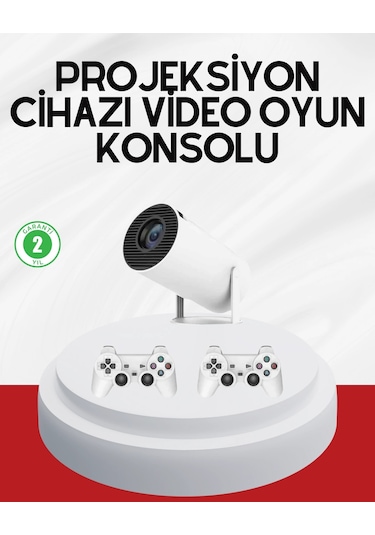 3d Oyun Destekli Kablosuz Ev Sinema Projeksiyon Cihazı