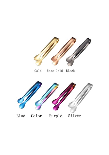 Çok Renkli Çok Fonksiyonlu Cımbız Bar Küp Şeker Buz Kelepçesi Tong Ekmek Insence Klip Tütsü Forseps Ev Kullanışlı Ev Mutfak Şey