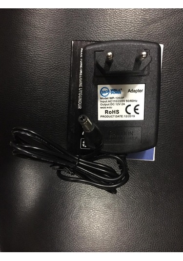 Modem / Kayıt Cihazı / Uydu 12V 2 A Adaptör