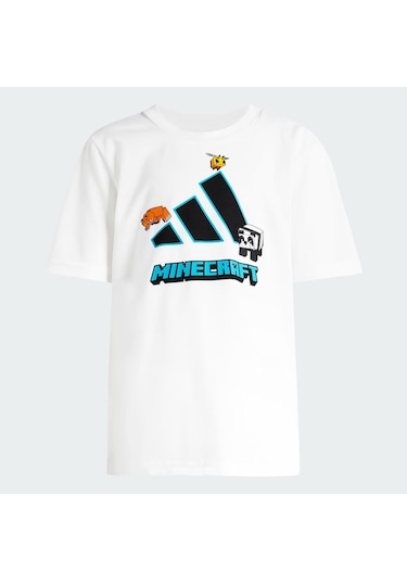 Adidas Minecraft Training Çocuk Tişört C-adıkd4434c10a00 Beyaz