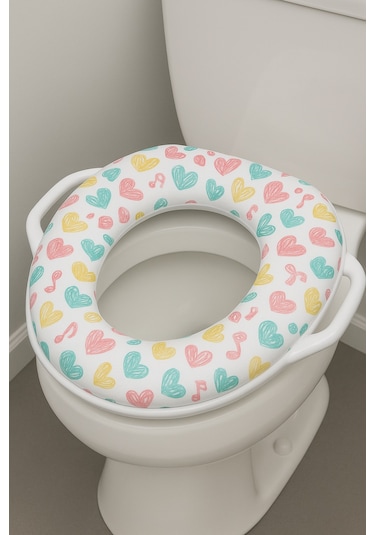 Çocuk Klozet Adaptörü Kaymaz, Taşınabilir Ve Ergonomik Tuvalet