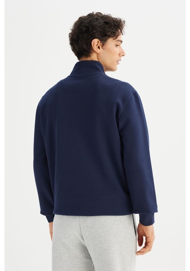 Lee Erkek Sweat L2520312 411 Koyu Lacıvert Koyu Lacivert