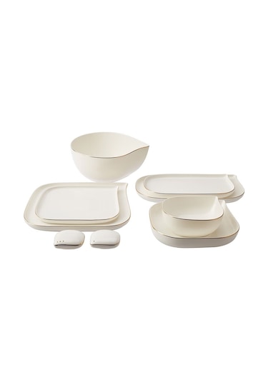 Karaca  Streamline Slope Porselen  29 Parça 6 Kişilik Yemek Takımı