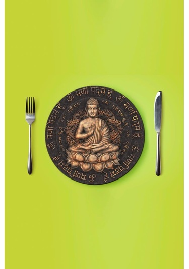 Çap 27 Put Desenli Cam Sunumluk Amerikan Servis Supla