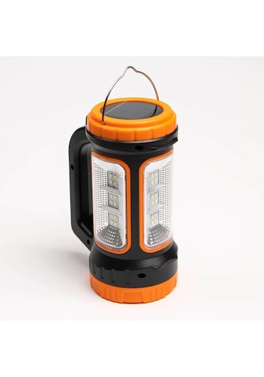 Ka-779 3w+15w Uzun Menzilli Solar Güneş Panelli Ultra Güçlü Ledli Şarjlı Fener