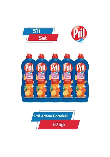 Pril Adana Portakalı 675gr 5'li Set set-hnkdtj-5186-6135