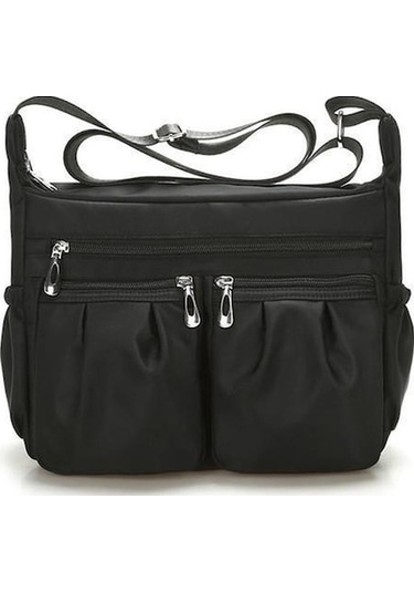 Ganzhoushop Yeni Tasarımcı Su Red Omuz Naylon Moda Messenger Kadınlar İçin Geçirmez Fermuarlı Çapraz Çantaları Çantalar Çanta Çanta Bayan Pq Kırmızı