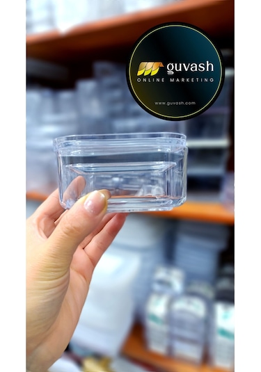 8'lı Kahvaltılık Saklama Kabı Takımı Şeffaf