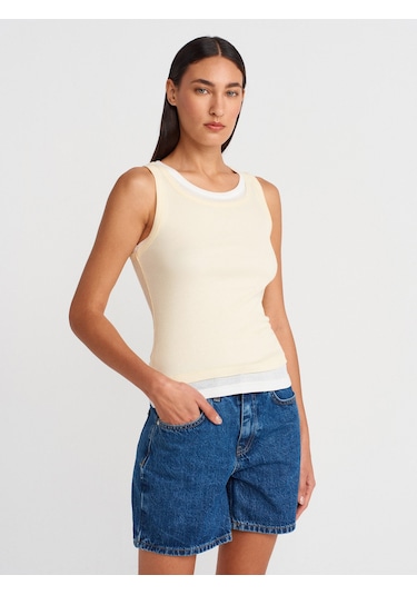 Dilvin 31870 Çift Katlı Top-açık Sarı Açık Sarı