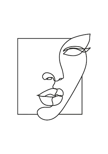 Kadın Silüet Women 3d Duvar Dekoru - Şık Ve Minimalist Tasarım 19cm