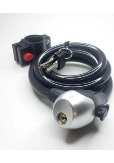 Rectus Halat Kilit Dolamalı Siyah 12 X 150 Cm Siyah