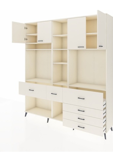 Hyperion Dolap 11 Raflı 6 Çekmeceli 4 Kapaklı 220x44x243 Aytaşı-aytaşı/aytaşı Aytası/aytası Hyperion Dolap 11 Raflı 6 Çekmeceli 4 Kapaklı 220x44x243 Aytaşı-aytaşı/aytaşı Aytası/aytası