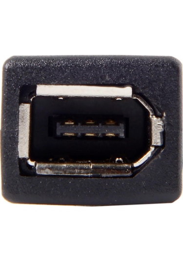 Cbtx CY FW-012-BK 1394 FireWire Adaptör Kablosu 6F-9M 20 cm Siyah