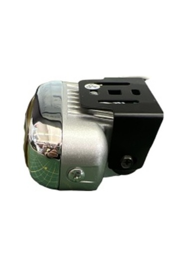 Sis Lambası Sarı Cam  Metal Nikelaj Çerçeveli