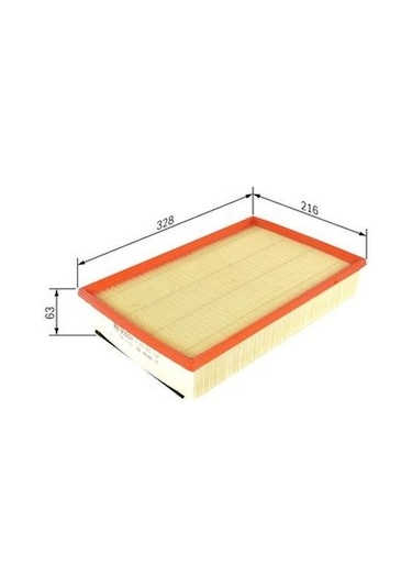 Volvo V70 2.0 T 2000-2008 Bosch Hava Filtresi S0264