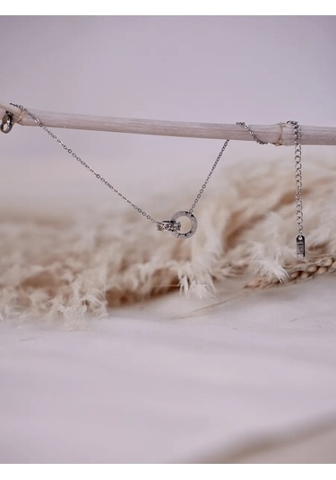 Reva El Bileğine Takılan Taşlı Ve Pandantifli Bilezik 151766673 Gri