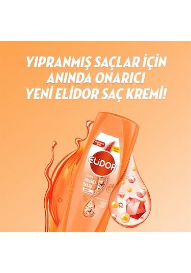 Elidor Serum Saç Bakım Kremi Anında Onarıcı Bakım 350 Ml X2