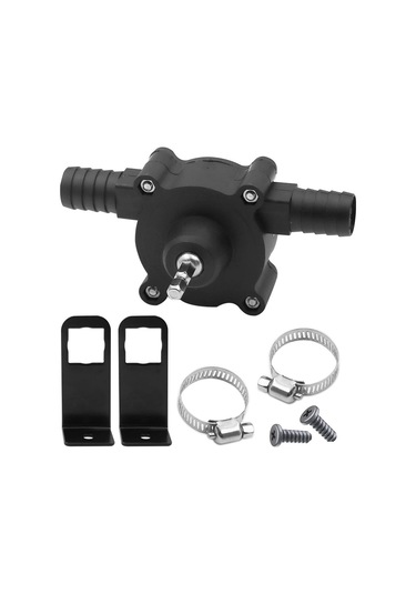 Elektrikli Matkap Pompası Dizel Yağ Sıvı Su Pompası Mini El Kendinden Boyan Sıvı Transfer Pompaları Ev Bahçesi Açık Aracı El Alet Aksesuarları