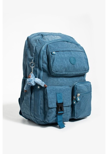 Ultra Hafif Çok Cepli Su Geçirmez Sırt Çantası Unisex Mavi Model: 571-1k - Mavi