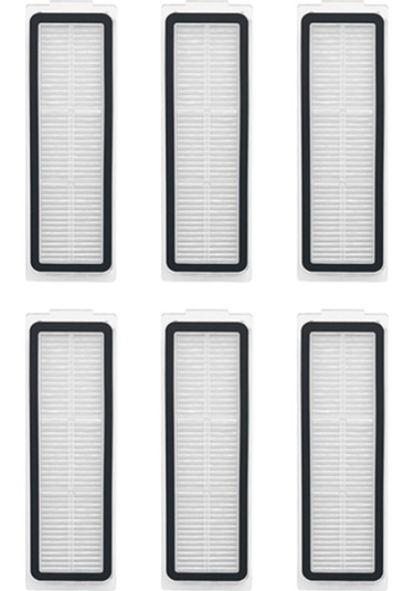 Gildedwill Xiaomi Mijia Vakum 5c / Ov42cn Vakum Aparatı Yıkanabilir Filtre 6 Adet İçin Hepa Filtre Yedek Parçaları