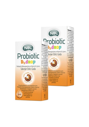 NBL Probiotic D3 Drop 7,5 ml 2 Adet