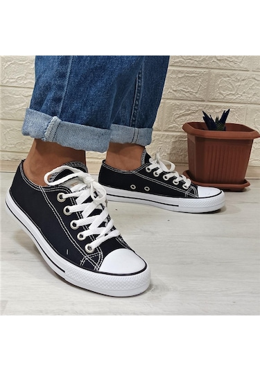 Fiyra 554 Lacivert Kısa Unisex Sneaker Keten Spor Ayakkabı 001