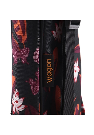 Wagon 03 Serisi Soprano Ukulele Çantası - Siyah Yaprak