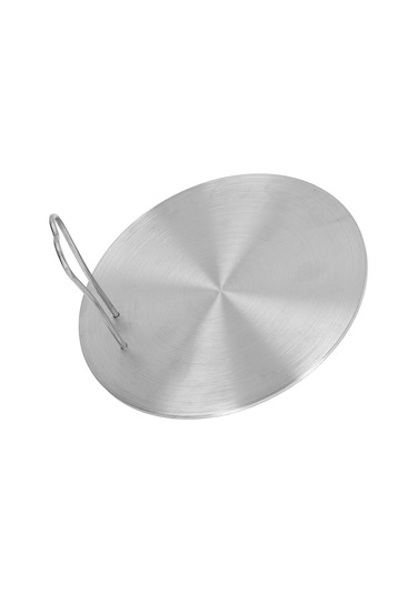 Shineyee Pratik Pişirme Yardımcısı: Çelik Isı Dağıtıcı Taban, Indüksiyon/gaz Ocakları İçin, Seramik/demir Tencere Uyumlu, Isıya Dayanıklı Kollü Tasarım