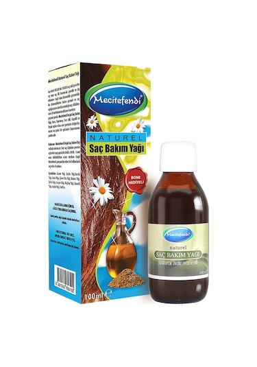 Mecitefendi Naturel Saç Bakım Yağı + Bone 100 ML