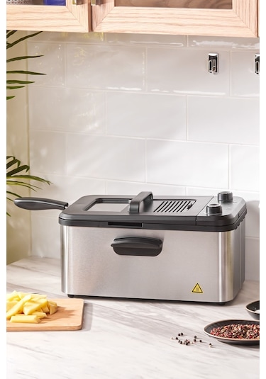 Karaca Yağ Filtreli Zamanlayıcılı XL 3.2 L Fritöz