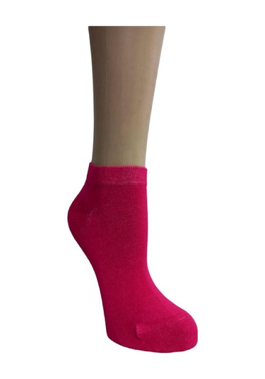 BAMBU ANTİBAKTERİYEL BİLEK ÇORAP-KIRMIZI Kırmızı