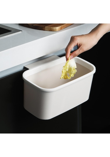 Suntek Magideal Magideal Küçük Katlanabilir Çöp Kovası Asılı Yatak Gri