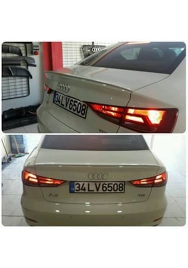 Audi A3 Sedan Bagaj Üstü Spoiler 2013+ S3 Model