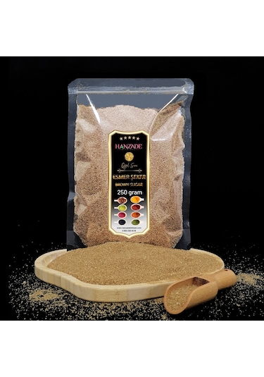 Hanzade Bitkisel Esmer Şeker Toz 250 G
