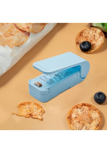 Homyl Çanta Mühürleyen Manuel Taşınabilir Isı Mavi Mavi