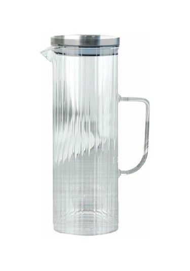 Arow Sürahi Cam Borosilikat Metal Kapak Kiki 1.5 Lt Tr-6036