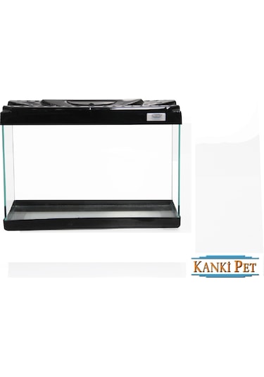Kanki Pet KP5018 Renkli Kapak Akvaryum Siyah