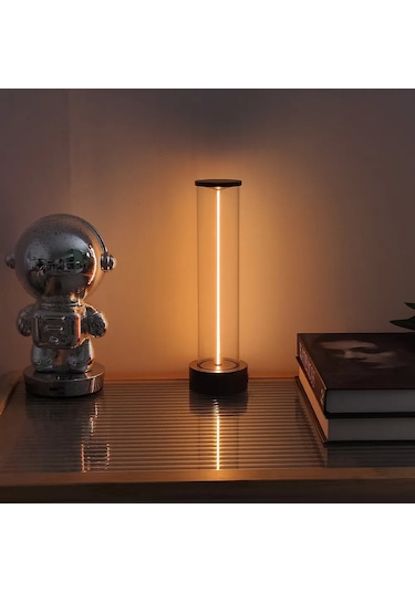 Forlife Dokunmatik Şarjlı Dekoratif Magnetik Led Masa Lambası Gün Işığı