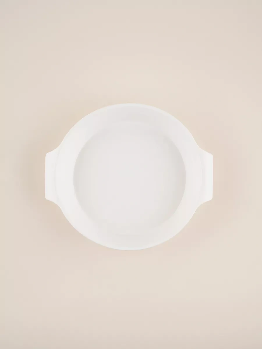 Sl Home Seramik Fırın Kabı 2,2 L 201319582 Beyaz