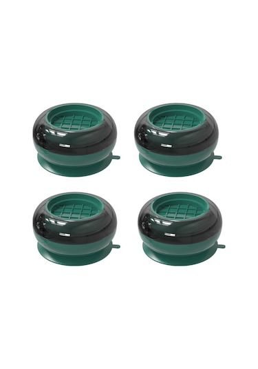 Youtek Ev Aletleri İçin Taşınabilir Yüksek Dayanıklı Anti-skayma Standı - Yük Taşıma, Şok Emme, Evde Kolay Kullanım Yeşil 4'lü Paket Diğer